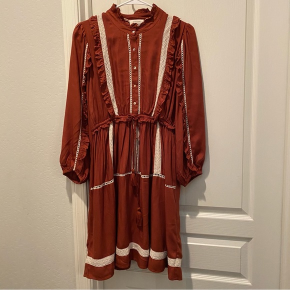 Bohme Zoe Dress with Ruffles and Lace - Picture 3 of 7